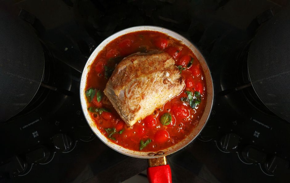 Нежные артишоки, тушённые с мятой и петрушкой